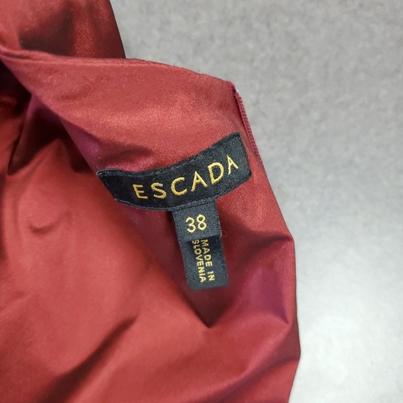 Escada Red Dress - Picture 4 of 8